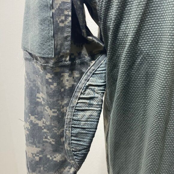 Massif Combat Shirt Camo Men's Size XL Long Sleeve Pullover - Picture 9 of 12